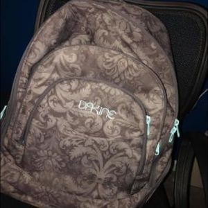 Dakine Grey Floral Backpack